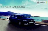 Renault SANDERO · Cierre centralizado de puertas, TRF y CAR Comando satelital Computadora de a bordo Control de velocidad crucero y limitador de velocidad Dirección asistida