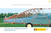 Fondo Español de Garantía Agraria - fega.es · E-mail: ciatfe@cabtfe.es. Listado de Confederaciones Hidrográficas 8 CONFEDERACIONES HIDROGRÁFICAS CORRESPONDIENTES A CUENCAS HIDROGRÁFICAS