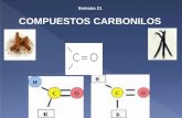 Semana 21 COMPUESTOS CARBONILOS - Juventud Médicajuventud-medica.weebly.com/uploads/2/1/2/2/21229712/semana_no._21... · ALDEHIDOS AROMÁTICOS . Su fórmula general es: ... En los