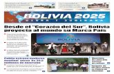 Desde el “Corazón del Sur”, Bolivia proyecta al mundo su ... · empresariales de todo el país. Cobija estrena moderna terminal aérea Bs 39,5 millones de inversión Municipio
