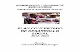 PLAN CONCERTADO DE DESARROLLO SOCIAL - peru.gob.peperu.gob.pe/docs/planes/11816/plan_11816__2011.pdf · municipalidad provincial de quispicanchis sub gerencia de desarrollo social