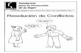 Cuadernillos Didácticos para la Promoción Legal en las ...bdigital.binal.ac.pa/DOC-MUJER/descarga.php?f=matdoc/resolucion... · el diálogo y la negociación para fomentar una cultura