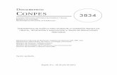 Documento CONPES 3834 - COLCIENCIAS · Dirección de Impuestos y Aduanas Nacionales . Versión aprobada. Bogotá, D.C., 02 de julio de 2015 . ... instrumentos de intervención indirecta
