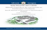 Guía Docente 2017/2018 - cartagena.ucam.educartagena.ucam.edu/sites/cartagena.ucam.edu/files/estudios/... · y defensa de argumentos y la resolución de problemas dentro de su área