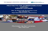 PROYECTO DE GOBERNABILIDAD - Nexos Locales – … · FEDECOAG Federación de Cooperativas Agrícolas de Guatemala FONAGRO Fondo Nacional para la Reactivación y Modernización de