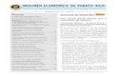 RESUMEN ECONÓMICO DE PUERTO RICO Resumen … · Resumen Económico de Puerto Rico Volumen II, ... un Plan de Destino para cada región, ... las personas y muchas veces fuerza el