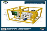 Ficha Técnica Potabilizadora EPF 20 - NyF de Colombia · 3 acometidas hidráulicas en PVC de 1½” para fácil instalación de la planta 1 manómetro de 0 a 90 PSI para control