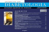 sociedad española de diabetes - avancesendiabetologia.org · sociedad española de diabetes Editorial ... pacientes diabéticos es al menos 3 veces superior al de los individuos