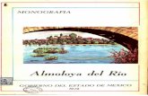 Amol del Río - monografiasmexiquenses.mxmonografiasmexiquenses.mx/kiosco/pdf/AlmoloyaDelRio_1975.pdf · MONOGRAFIA GOBIERNO DEL ESTADO DE MEXICO 1972 ... Cebada Avena Maguey Frutales