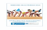 MEMORIA DE ACTIVIDADES 2012 - madrid.es · 3.2 Orientación Profesional para el Empleo 11 ... intermediación laboral y autoempleo. Agencias de Zona y ... lugar la asistencia técnica