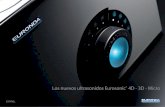 I nuovi ultrasuoni Eurosonic 4D - 3D - Micro · La evolución de la limpieza con ultrasonidos. A partir de hoy, los ultrasonidos Eurosonic® 4D - 3D - Micro evolucionan para ofrecer