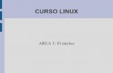 CURSO LINUX -    fileCURSO LINUX AREA 3: El núcleo. Indice