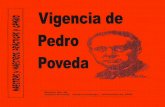 nos presenta un - Centro Cultural Povedacentropoveda.org/IMG/pdf/Vigenciapedropoveda_bol38.pdf · ¿Quién era Pedro Poveda? ... Manuel del Cabral, poeta dominicano, ... fue/es Pedro