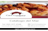 CAMARÓN COCIDO - carn-company.com · amarón 36/40 Raw c/cáscara amarón crudo pelado 41/50 ... Filete de Mojarra Filete evichero achete de Mero abeza de pescado Filete de Mero