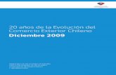 20 años de la Evolución del Comercio Exterior Chileno±os-de... · DIRECON, Departamento de Estudios e Informaciones 4 1 Características básicas de la inserción comercial de