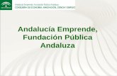 Andalucía Emprende, Fundación Pública Andaluza · Centros de Apoyo al Desarrollo Empresarial (CADE ... En colaboración con el Instituto Andaluz de ... SEVILLA CENTRO: ...
