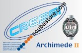 Cressi-sub S.p.A. · 121 ESPAÑOL 1. - INTRODUCCIÓN. Cressi-sub le felicita por haber adquirido el ordenador de buceo Archimede II, un instrumento sofisticado y completo,