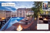 VÍCTOR RAHOLA ARQUITECTES Hotel OD Barcelona 3.pdf · total comodidad. OD Barcelona nace ... compró en 2015 el inmueble, ... una manera de ahorro global de energía y materiales