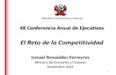 El Reto de la Competitividad - cvperu.typepad.comcvperu.typepad.com/files/16-12-12-el-reto-de-la-competitividad.pdf · El Reto de la Competitividad 1. Índice 1. Definición de Competitividad
