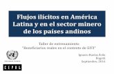 Flujos ilícitos en América Latina y en el sector minero de ... - eiti.org · ... disponibilidad y confiabilidad de las estadísticas de comercio internacional Filtro de precio ...