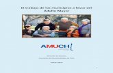 El trabajo de los municipios a favor del Adulto Mayor · Adulto Mayor Dirección de Estudios Asociación de Municipalidades de Chile Febrero 2017. 2 Síntesis Los municipios han realizado