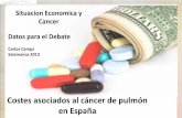 Costes asociados al cáncer de pulmón en España - seom.org · iniciación del procedimiento de ... Un estudio realizado en España en el 2011 (costes del 2009) mediante metodo Delphi,