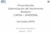 Presentación Optimización de Yacimiento Maduro Diademaoilproduction.net/files/24-Optimizacion de Yacimiento Maduro.pdf · •Ubicación Yacimiento Diadema-Argentina ... Historia
