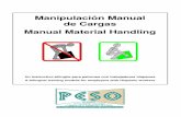 Manipulación Manual de Cargas Manual Material Handling · Manipulación Manual de Cargas ... llevan a lesiones de tipo ergonómico . La ergonomía: ... un pie adelante del otro al