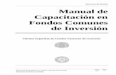 Estructura del Manual Manual de Capacitación en Fondos ... · Finanzas y Control de Gestión UADE . Estructura del Manual Manual de Capacitación en Fondos Comunes de Inversión