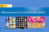 Recursos para la enseñanza del español · Los carteles y el currículo de español en KS2 ... • Breve formulación del tratamiento didáctico de las actividades propuestas: –