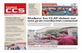 4 y 5 Maduro: los CLAP deben ser una gran revolución comunalciudadccs.info/wp-content/uploads/2017/11/CCS08112017.pdf · ministro de la Defensa Vladimir Padrino y a la FANB por