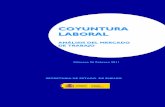 COYUNTURA LABORAL - Página principal. Ministerio de ... · Coyuntura Laboral nº 96/Febrero 2011 2 de los jóvenes, de los trabajadores mayores, de aquéllos con un nivel de ...