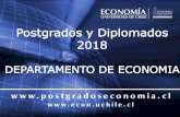 Postgrados y Diplomados 2018 - econ.uchile.cl 17_oct_2017_YBF... · anuales ($131.250 año 2017)* ... microeconomía, análisis empírico, economía política y ciencias políticas.