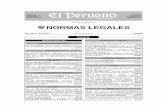 Cuadernillo de Normas Legales - gacetajuridica.com.pe · NORMAS LEGALES El Peruano 424540 Lima, sábado 28 de agosto de 2010 RR.DD. Nºs. 445 y 452-2010-PRODUCE/DGEPP.- Aprueban cambio