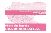 Plan de barrio UVA DE HORTALEZA - madrid.es · “Interés en la película y temáticas propuestas”. En la distribución por sexo de los participantes, las ... para transmitir con