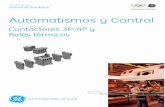 Contactores y Relés térmicos - IMC Automatización y ...imcautomatizacion.com/catalogo/general_electric.pdf · Contactores y Relés térmicos C.1 bajo Control Relés y contactores
