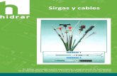 Sirgas y cables - Hidrar - Hidráulica Aragón Motores lentos y acumuladores Grupos Motobomba Cilindros Latiguillos Bombas y multiplicadores Distribuidores y sirgas Electroválvulas