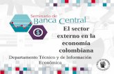El sector externo en la economía colombiana - banrep.gov.cobanrep.gov.co/docum/Lectura_finanzas/pdf/sembc_cv.pdf · Fuente: Banco de la República – Balanza de Pagos El crecimiento