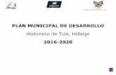 PLAN MUNICIPAL DE DESARROLLO - atotonilcodetula.gob.mx · Municipal deberá presentar un Plan Municipal de Desarrollo Urbano que contenga los Planes de Desarrollo Rural para los Pueblos