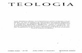 Teología, 1985, Tomo XXII n°45 (número completo)bibliotecadigital.uca.edu.ar/.../revistas/teologia45.pdf · 2012-02-23 · REVISTA DE LA FACULTAD DE TEOLOGIA DE LA PONTIFICIA UNIVERSIDAD