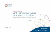 El futuro del trabajo frente al cambio - CIECTI | Centro … · 2016-12-01 · Desafíos actuales para el desarrollo en la sociedad del conocimiento CIECTI –Mincyt – Buenos Aires,