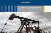 Programa de Capacitación de Profesionales en Exploración y ... · Evaluaciones determinísticas de activos petroleros y la caracterización de contratos petroleros. • Evaluación