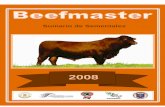 Sumario de Sementales - GBC · Evaluación Genética de Ganado Beefmaster 2008 DIRECTORIO ASOCIACIÓN MEXICANA DE CRIADORES DE GANADO BEEFMASTER ... Resumen de los datos del ejemplo