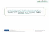 Análisis y resultados del Cuestionario de satisfacción de ... · El cuestionario de satisfacción para usuarios de la Vía Verde de la Sierra (Cádiz-Sevilla), ha estado a disposición