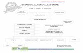 ORGANIGRAMA GENERAL .PLANEACI“N Y CALIDAD AUXILIAR DE PLANEACI“N Y CALIDAD ASISTENTE DE PLANEACI“N