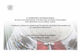2º SEMINARIO INTERNACIONAL Acceso a la Información y Protección de Datos Personales ...iaipoaxaca.org.mx/.../datos_personales/avances_retos.pdf · 2016-08-18 · iniciativas de