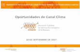 Oportunidades de Canal Clima - expobiomasa.com · La Asociación Española de Valorización Energética de la Biomasa (AVEBIOM) se constituyó en el año 2004 con el fin de promover