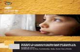 BOLIVIA • La respuesta institucional del Estado a la ... web.pdf · FCVB Fundación Cristo Vive Bolivia ... RIBUTRA Rincón del Buen Trato ... Santa Cruz, Cochabamba, Pando y La
