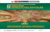 PROGRAMA DE CAPACITACIÓN EN GESTIÓN DE CONFLICTOS SOCIALES · Elaboración de Contenidos: Giselle Huamaní Ober, consultora del Proyecto USAID/Perú ProDescentralización ... 2.2