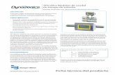 Ficha técnica del producto - neurylan.com · o extraída de los dispositivos, como los intercambiadores de calor. El instrumento mide el caudal de flujo volumétrico del líquido